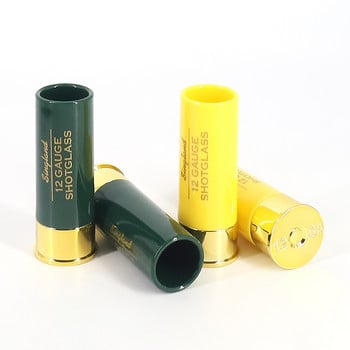 Christmas 12 Gauge Shotgun Shell Shot Glasses Σετ 4 Funny Gun Hunting Shooting Outdoor\'s Day Dad Novelty Drinking