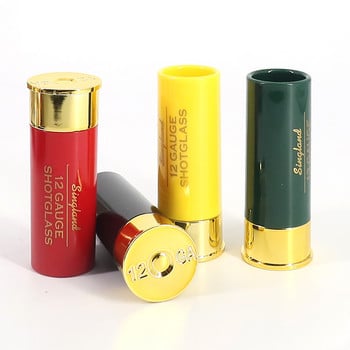 Christmas 12 Gauge Shotgun Shell Shot Glasses Σετ 4 Funny Gun Hunting Shooting Outdoor\'s Day Dad Novelty Drinking