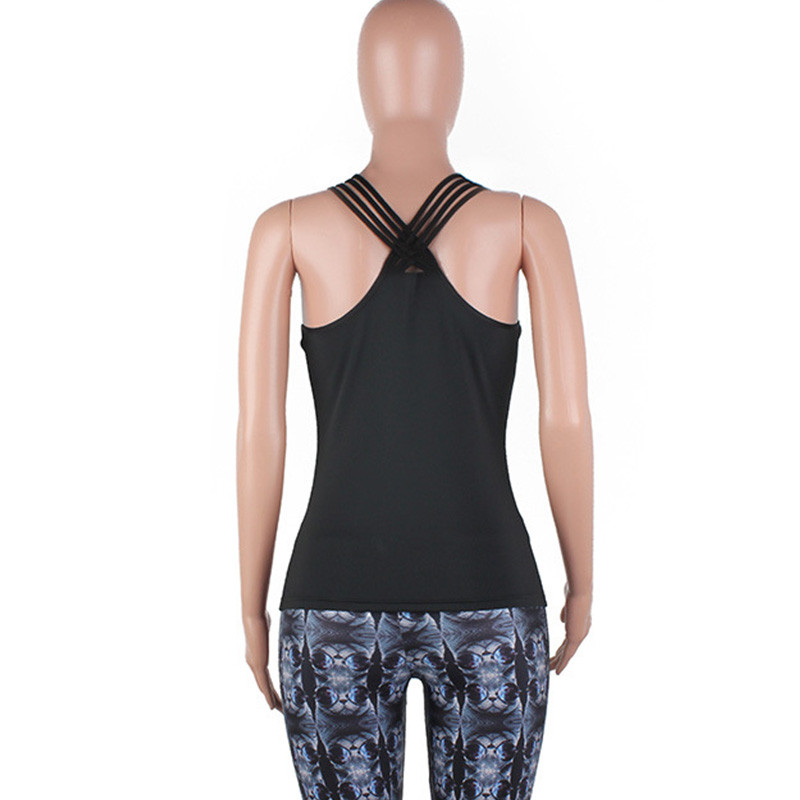Ženski sportski prsluk 3D print bez rukava Odjeća za jogu za trčanje Košulja za fitness Odjeća za djevojčice Majica za teretanu Majica bez rukava Odjevna kombinacija za bluzu na remen 03