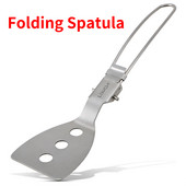 Lixada nerūdijančio plieno sulankstoma mentele Maisto vartytuvas Lauko kempingų Maisto gaminimo reikmenys Lauko stovyklavimo įranga