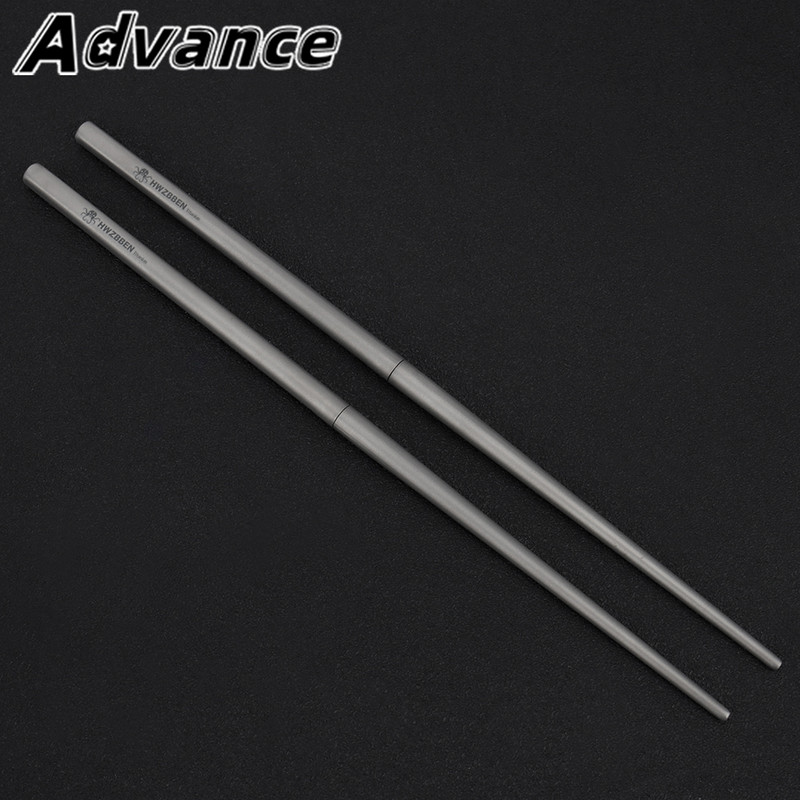 Nuimamos titano lydinio lazdelės Nešiojami lauke keliaujantys kempingo indai Netoksiški neslystantys iškylų įrankis