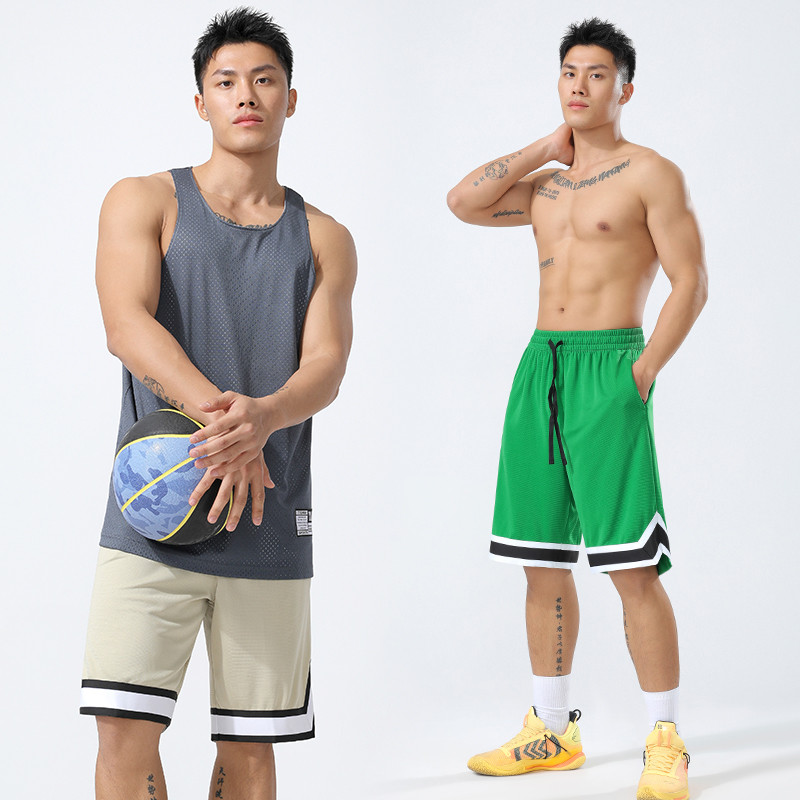 Vasaras skriešanas šorti vīriešiem Quick Dry GYM Sporta basketbola šorti Fitnesa skriešanas treniņšorti Vīriešu elpojošas sporta īsās bikses