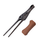 Kültéri főzőcsipesz rozsdamentes acél kempingbilincs Ételfogók Barbecue Steak bilincs Utazás piknik kemping edények kellékek