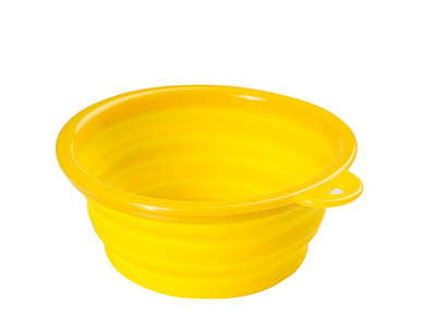 450 ml salokāms silikona lolojumdzīvnieku bļoda pārnēsājams kucēnu barības trauks, saliekams padevējs āra kempinga suņu piederumiem