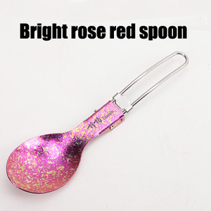 TiTo Tito összecsukható Spork hordozható kültéri kemping evőeszközök utazási evőeszközök piknik túravilla kanál csak 15g