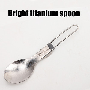 TiTo Tito összecsukható Spork hordozható kültéri kemping evőeszközök utazási evőeszközök piknik túravilla kanál csak 15g