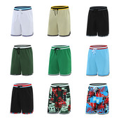 Vasaras vīriešu basketbola šorti Quick Dry šorti vīriešu basketbola lielizmēra skriešanai īsi elpojoši fitnesa treniņi pieaugušajiem