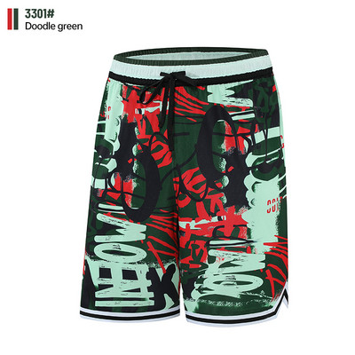 Летни мъжки баскетболни шорти Quick Dry Shorts Men Basketball Plus Size Running Short Дишащи фитнес тренировъчни шорти за възрастни