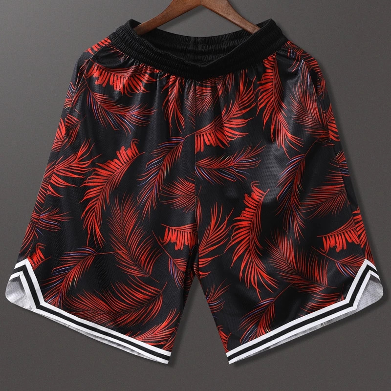 καλοκαιρινό σορτς μπάσκετ που αναπνέει ιδρώτα Αθλητισμός για τρέξιμο Σορτς για εξωτερικούς χώρους γυμναστική Κοντό παντελόνι Loose ανδρικό σορτς παραλίας