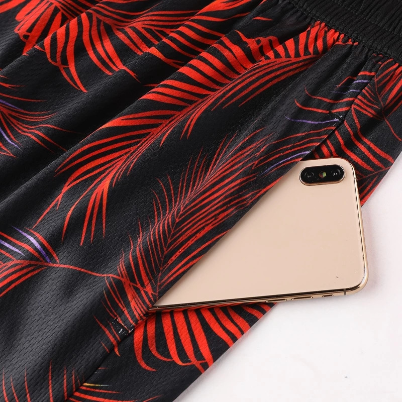 καλοκαιρινό σορτς μπάσκετ που αναπνέει ιδρώτα Αθλητισμός για τρέξιμο Σορτς για εξωτερικούς χώρους γυμναστική Κοντό παντελόνι Loose ανδρικό σορτς παραλίας