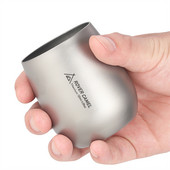 120 ml īpaši viegls titāna dubultsienu izolēts ūdens krūze tējas krūze krūze āra kempingiem pārgājieniem mugursomām mājas birojam