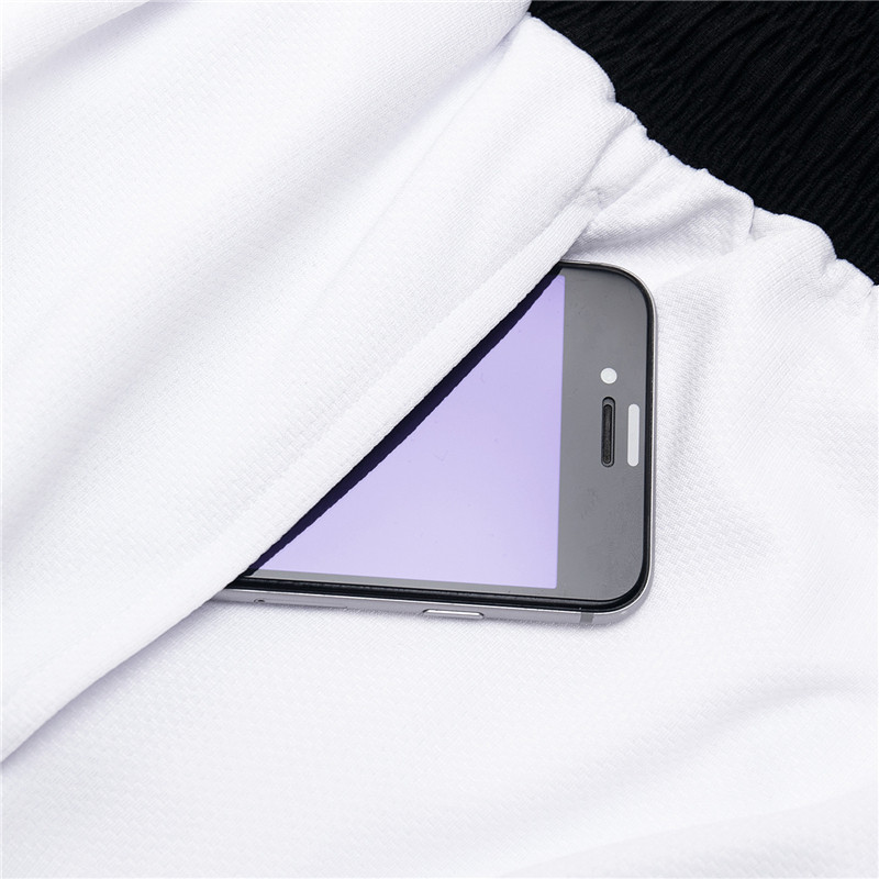 Vīriešu basketbola šorti Vienkārši glīta stila jostasvietas lente augšstilba kabatas Liela izmēra brīvi ceļgaliem skriešanas pludmales šorti