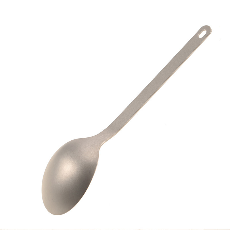 TOMSHOO titán kanál kempingkanál kültéri étkészlet vacsora evőeszköz otthoni szabadtéri kemping túrázáshoz