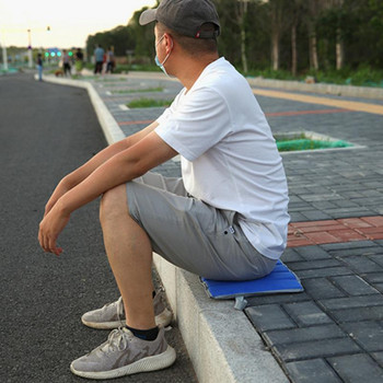 Piknika kempinga paklājiņš Pludmales Mitrumaizturīgs salokāms XPE Spilvens Pārgājienu Pārnēsājams Mazs Paklājiņš Olu Sile Ūdensnecaurlaidīgs Paklājiņš