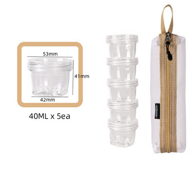 Brīvdabas kempinga garšvielu burkas Eļļas pudele, piparu dzirnaviņas, pārnēsājams grils piknika garšvielu garšvielu trauka uzglabāšanas kaste Virtuves trauku komplekts