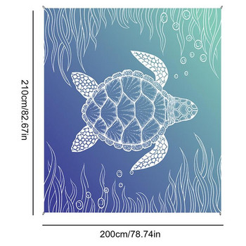 Piknika paklājiņš, kempings, pārgājieni, brīvdabas, pārnēsājama pludmales sega, saliekama ūdensnecaurlaidīga zāliena auduma, kempinga aprīkojuma paklājiņš 200 x 210 cm