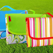 200*200 cm-es hordozható piknik grillszőnyeg kemping szőnyeg kültéri nedvességálló szőnyeg Strandszőnyeg sátor földszinti szőnyeg alvótakaró