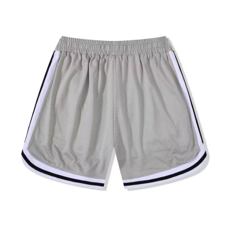 Férfi kosárlabda rövidnadrág Hálós Crossfit poliészter Athletic Dry Fit Futóedzés Rövid nadrág Aktív Kötött Gym Workout Sportruházat