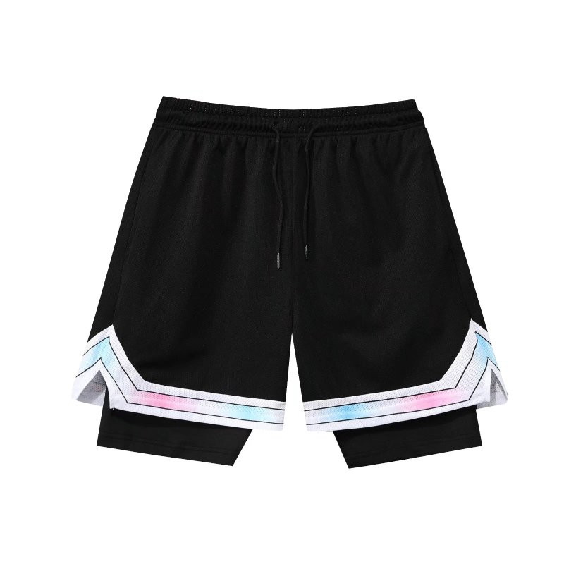 Ανδρικά δικτυωτά σορτς μπάσκετ Bicycle Marathon Active Athletic Performance Shorts 2023 Gym Running Training Παντελόνια με τσέπες