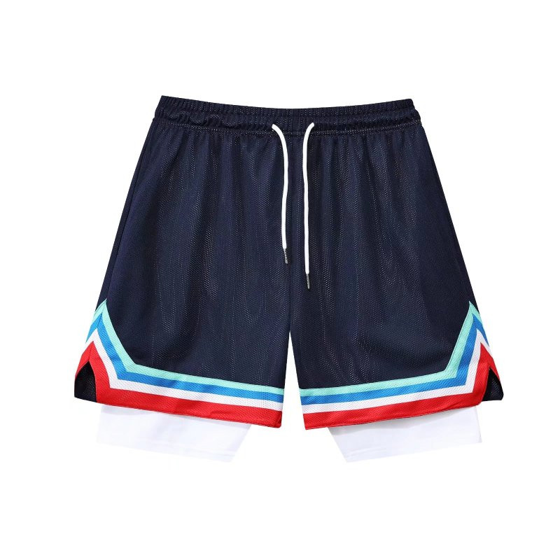 Ανδρικά δικτυωτά σορτς μπάσκετ Bicycle Marathon Active Athletic Performance Shorts 2023 Gym Running Training Παντελόνια με τσέπες