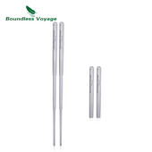 Neierobežota ceļojuma salokāmi teleskopiski titāna irbulīši ceļojumu piknika saliekamie galda piederumi āra Spork kempinga galda piederumu netīrumu komplekts