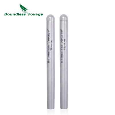 Neierobežota ceļojuma salokāmi teleskopiski titāna irbulīši ceļojumu piknika saliekamie galda piederumi āra Spork kempinga galda piederumu netīrumu komplekts