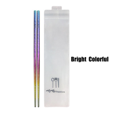 TiTo gryno titano lazdelės lauko indai stovyklavimui iškylai žygiams kelioniniai lazdelės pietų stalo lazdelės