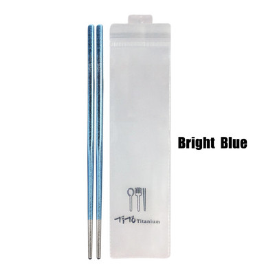 TiTo gryno titano lazdelės lauko indai stovyklavimui iškylai žygiams kelioniniai lazdelės pietų stalo lazdelės