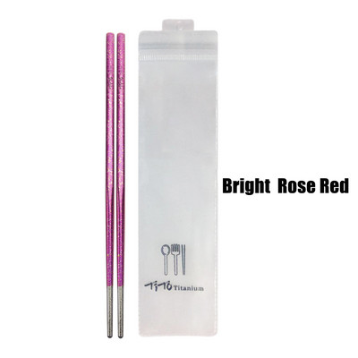 TiTo gryno titano lazdelės lauko indai stovyklavimui iškylai žygiams kelioniniai lazdelės pietų stalo lazdelės