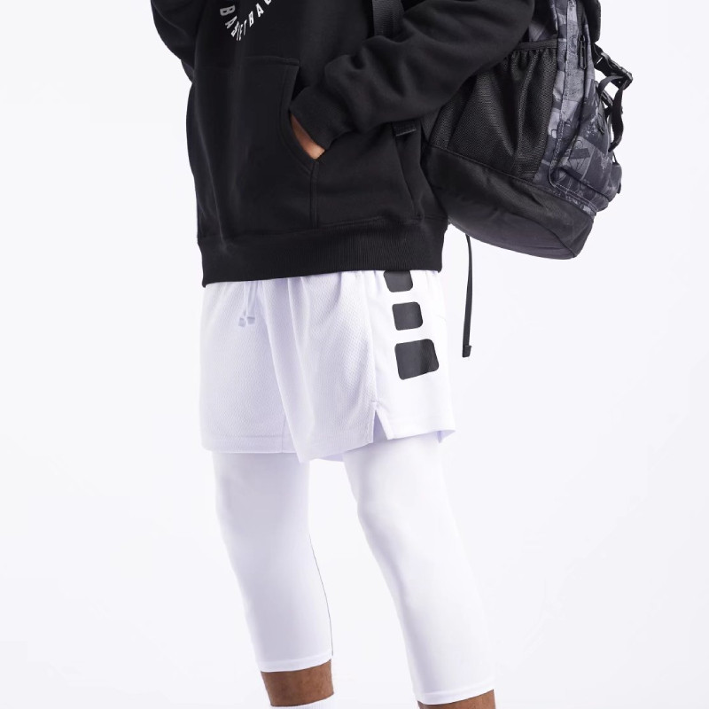 Korvpallipüksid Sportlikud jooksupüksid Meeste Noorte Võrkjõusaal Sport Treening Moodsad taskutega lühikesed püksid