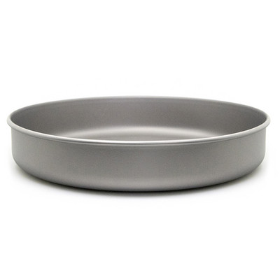 1000ml Camping Titanium Pan Ultralight Titāna cepešpannas bļoda āra galda piederumi Virtuves piederumi Pārgājienu piknikam gatavošanas panna