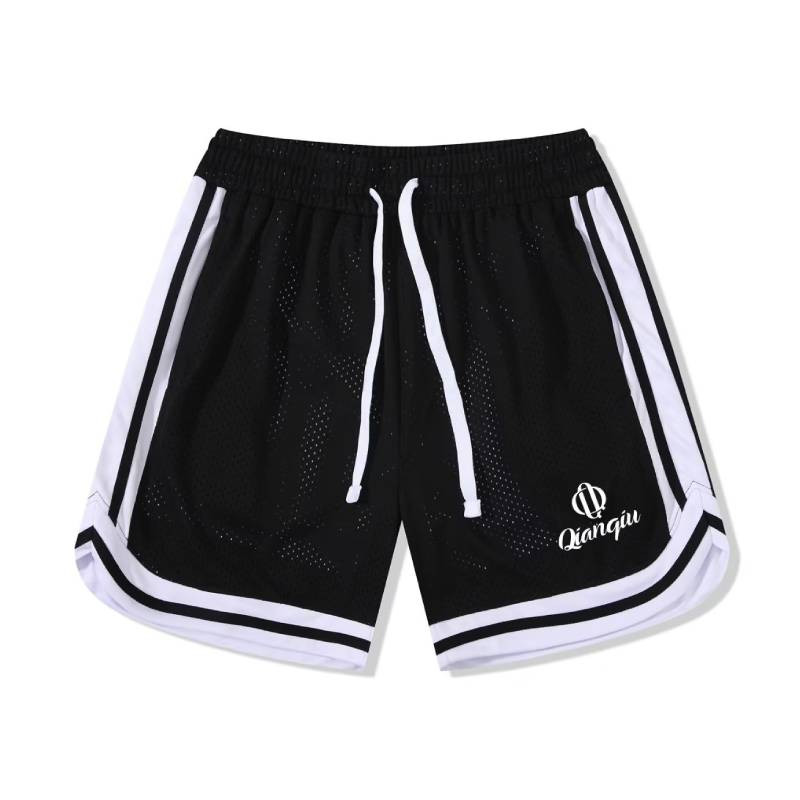 Vīriešu sieta basketbola treniņšorti Active Knit Fitness Sporta šorti Summer Beach Quick Dry Skriešanas īsas bikses