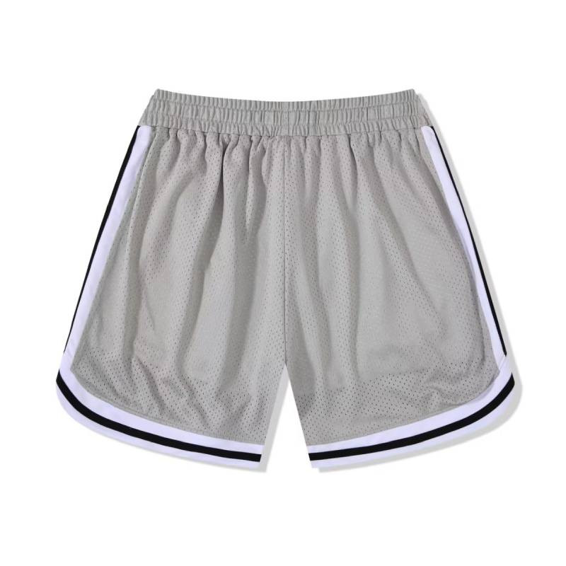Vīriešu sieta basketbola treniņšorti Active Knit Fitness Sporta šorti Summer Beach Quick Dry Skriešanas īsas bikses