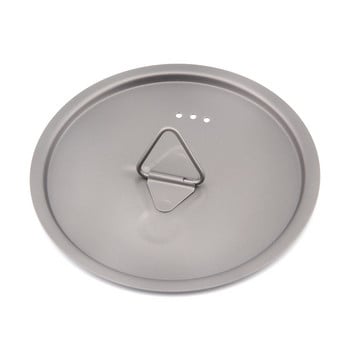 TOAKS Universal Titanium Cup Καπάκι Titanium Camping Pot Καπάκι Κούπα Καπάκι Titanium for Cup Mug Pot Bot Bot