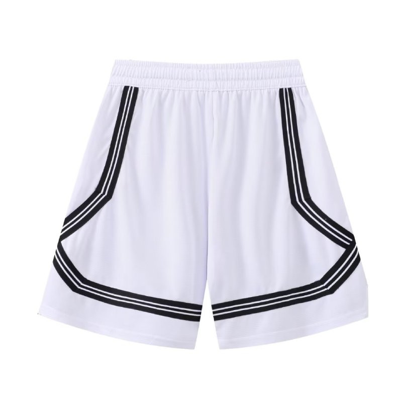 Amerikāņu stila vīriešu basketbola šorti, 2023. gada vasaras brīvlaika ikdienas sporta apģērbi, ātri žūstoši lielizmēra vīriešu sporta zāles skriešanas sporta šorti