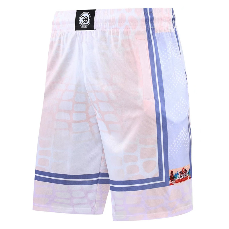 Basketbola šorti Vīriešu sporta zāle brīvā dabā brīvi elpojoši jauni treniņi sporta bikses raibs fitnesa treniņš pantalones cortos hombre