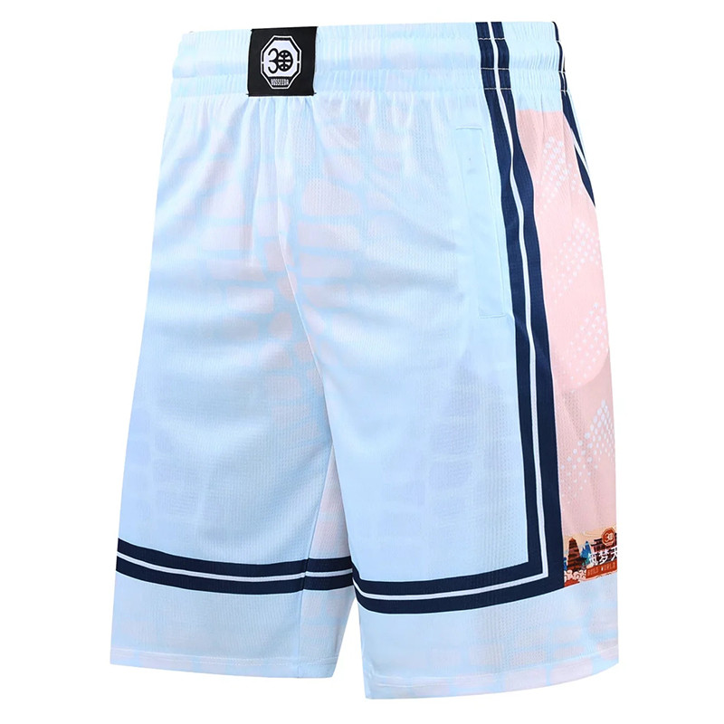 Basketbola šorti Vīriešu sporta zāle brīvā dabā brīvi elpojoši jauni treniņi sporta bikses raibs fitnesa treniņš pantalones cortos hombre