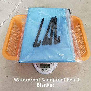 Pikniko kilimėlis paplūdimio antklodė neperšlampama kempingo lauko palapinė Lengvas antžeminis kilimas kelionių turistinis čiužinys Lengvas ir