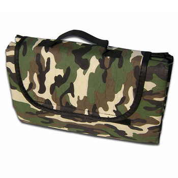 Niiskuskindel pehme matkamine kaasaskantav kokkupandav istumisreisitarvikud Kamuflaaž välikämpingu piknikualus