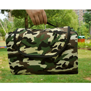 Niiskuskindel pehme matkamine kaasaskantav kokkupandav istumisreisitarvikud Kamuflaaž välikämpingu piknikualus
