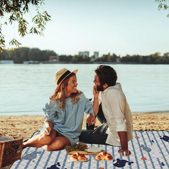 Piknikumatt paksendatud veekindel rannatekk matkatelk rohumaa matt välikämping põranda matt magamisalus