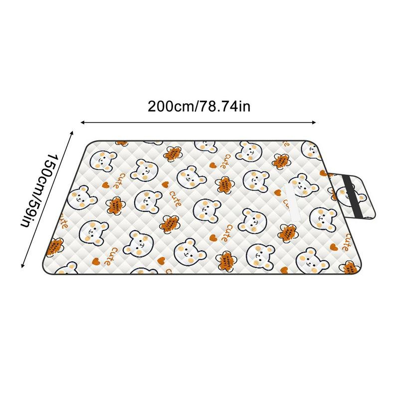 Piknikumatt paksendatud veekindel rannatekk matkatelk rohumaa matt välikämping põranda matt magamisalus