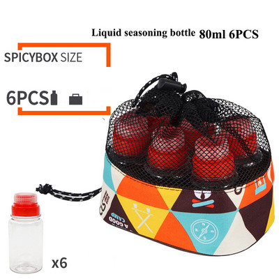 BBQ garšvielu kastes katlu komplekts kempings āra grils garšvielu burciņas garšvielu kārbas pipari sāls pudeles konteineri galda piederumu uzglabāšanas maisiņš
