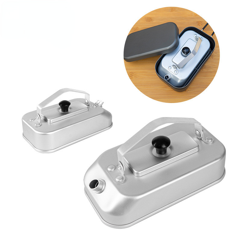 0,3 l stovyklavietės verdančio vandens puodas, aliuminio lydinio vandens butelis, arbatinukas su rankena Camping puodas lauko indai, skirti žygiams iškylai