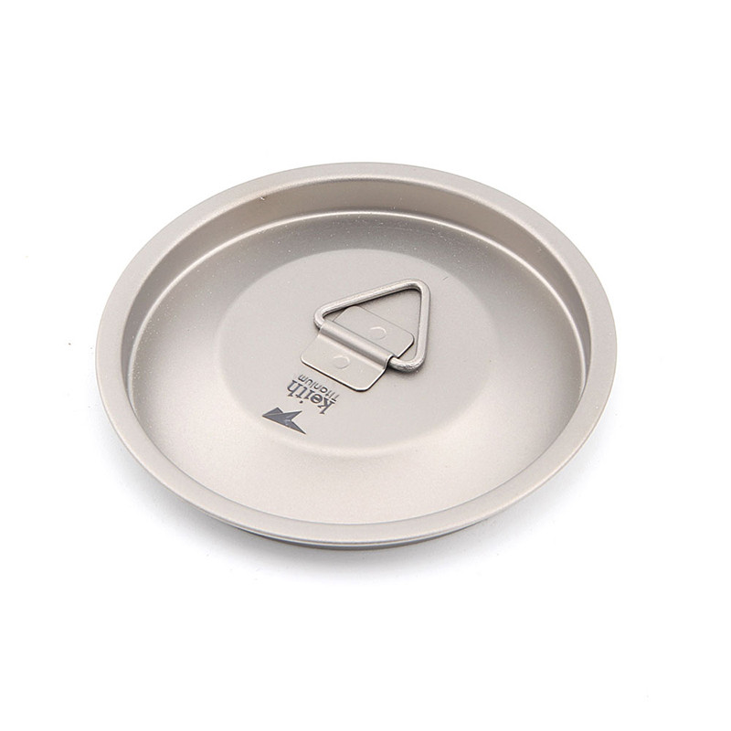 220 ml Titanium Cup veekruus välikämping reisimiseks jooginõud Titaanist kruus ühe seinaga kokkupandavad käepidemetega tass Ti3200