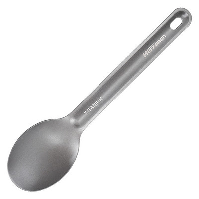 Φορητό Υπερελαφρύ Titanium Spork Επιτραπέζιο πιρούνι Υπαίθριο Πιρούνι Κάμπινγκ Κουτάλι Πεζοπορίας Πικ-νικ Ελαφρύ Σπίτι Μαγειρικά σκεύη