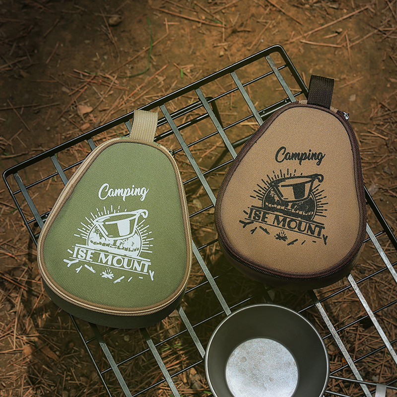 Sierra Bowl Storage Bag Oxford Αδιάβροχο σερβίτσιο Κύπελλα Θήκη μεταφοράς Θήκη μεταφοράς Υπαίθριο Κάμπινγκ Ταξίδι Μπάρμπεκιου Θήκη πικνίκ