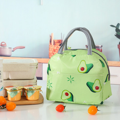 Nešiojamas izoliuotas priešpiečių krepšys aušintuvo krepšys, atsparus vandeniui Oksfordo ledo pakuotės priešpiečių dėžutė stovyklavimui iškylų maišas stovyklavimo reikmenys terminis krepšys