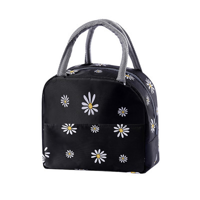 Nešiojamas izoliuotas priešpiečių krepšys aušintuvo krepšys, atsparus vandeniui Oksfordo ledo pakuotės priešpiečių dėžutė stovyklavimui iškylų maišas stovyklavimo reikmenys terminis krepšys