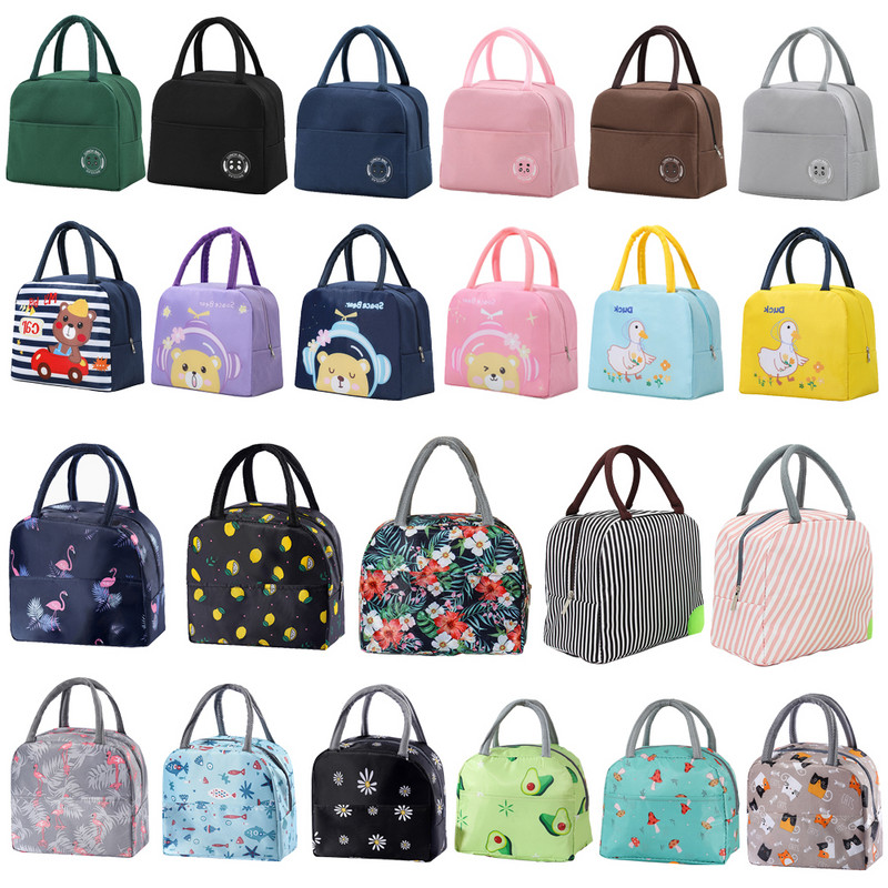 Nešiojamas izoliuotas priešpiečių krepšys aušintuvo krepšys, atsparus vandeniui Oksfordo ledo pakuotės priešpiečių dėžutė stovyklavimui iškylų maišas stovyklavimo reikmenys terminis krepšys